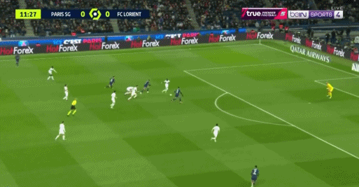  巴黎FC边锋突破如入无人之境，长途奔袭破门燃爆全场